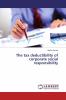 The tax deductibility of corporate social responsibility