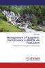 Management of Suppliers��� Performance in BWDB: An Evaluation