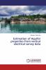 Estimation of Aquifer properties from vertical electrical survey data