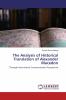 The Analysis of Historical Translation of Alexander Macedon