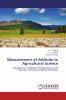 Measurement of Attitude to Agricultural Science