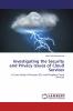 Investigating the Security and Privacy Issues of Cloud Services