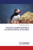 Enzyme supplementation on performance of broilers