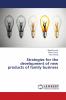 Strategies for the development of new products of family business