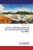 Factors affecting demand for commercial bank loans by SMEs