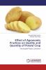 Effect of Agronomic Practices on Quality and Quantity of Potato Crop