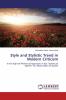 Style and Stylistic Trend in Modern Criticism