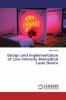 Design and Implementation of Low Intensity Biomedical Laser Device