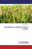 Database on Salinity Stress in Rice