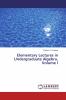 Elementary Lectures in Undergraduate Algebra Volume I