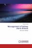 Management of kidney stone disease