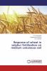 Response of wheat in sulphur fertilization on medium calcareous soil