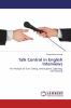 Talk Control in English Interviews