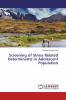 Screening of Stress Related Determinants in Adolescent Population