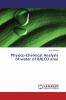 Physico-Chemical Analysis of water of BALCO area