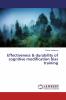 Effectiveness & durability of cognitive modification bias training
