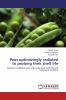 Peas optimizingly radiated to prolong their shelf life