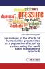 An analyses of the effects of humanitarian programmes on a population affected by a crises using the result based management approach