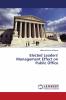 Elected Leaders' Management Effect on Public Office