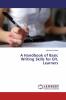 A Handbook of Basic Writing Skills for EFL Learners