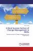 Critical Success Factors of Change Management in NGOs