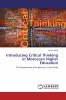 Introducing Critical Thinking in Moroccan Higher Education
