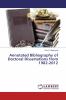 Annotated Bibliography of Doctoral Dissertations from 1982-2012