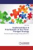 Implementation & Prioritization of the Three-Pronged Strategy