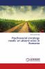 Psychosocial oncology needs
