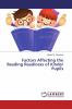Factors Affecting the Reading Readiness of Kinder Pupils