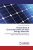 Preparation & Characterization of Solar Energy Materials