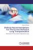 Shehata Recommendations For The Ex-vivo Perfusion Lung Transplantation