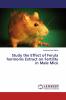 Study the Effect of Ferula hermonis Extract on Fertility in Male Mice