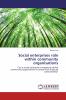 Social enterprises role within community organisations