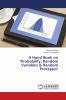 A Hand Book on Probability Random Variables & Random Processes