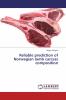 Reliable prediction of Norwegian lamb carcass composition