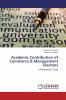 Academic Contribution of Commerce & Management Teachers