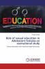 Role of sexual education in Adolescent females-an oservational study