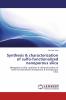 Synthesis & characterization of sulfo-functionalized nanoporous silica