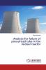 Analysis for failure of pressurized tube in the nuclear reactor