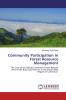 Community Participation in Forest Resource Management