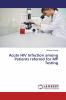 Acute HIV Infection among Patients referred for MP Testing