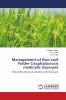 Management of Rice Leaf Folder Cnaphalocrocis medinalis (Guenee)