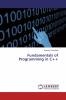 Fundamentals of Programming in C++
