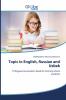 Topic in English Russian and Uzbek