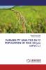 VARIABILITY ANALYSIS IN F2 POPULATION OF RICE (Oryza sativa L.)
