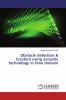 Obstacle detection & location using acoustic technology in time domain