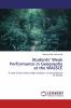 Students��� Weak Performance in Geography at the WASSCE