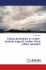 Characterization of water-soluble organic matter from urban aerosols