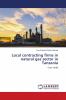 Local contracting firms in natural gas sector in Tanzania